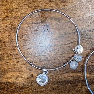 Alex and Ani “diamond” birthstone bracelet